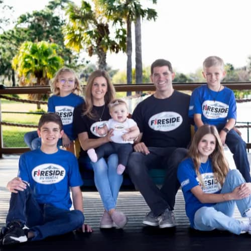 Matt & Sarah Olinger — Fireside RV Rental operators in Bradenton, FL
